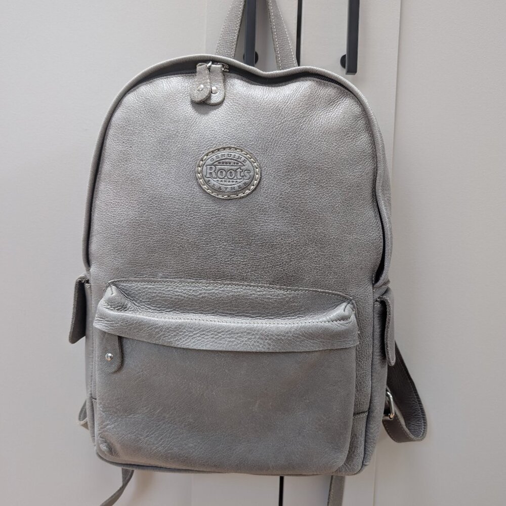 Roots Tribe Leather Backpack